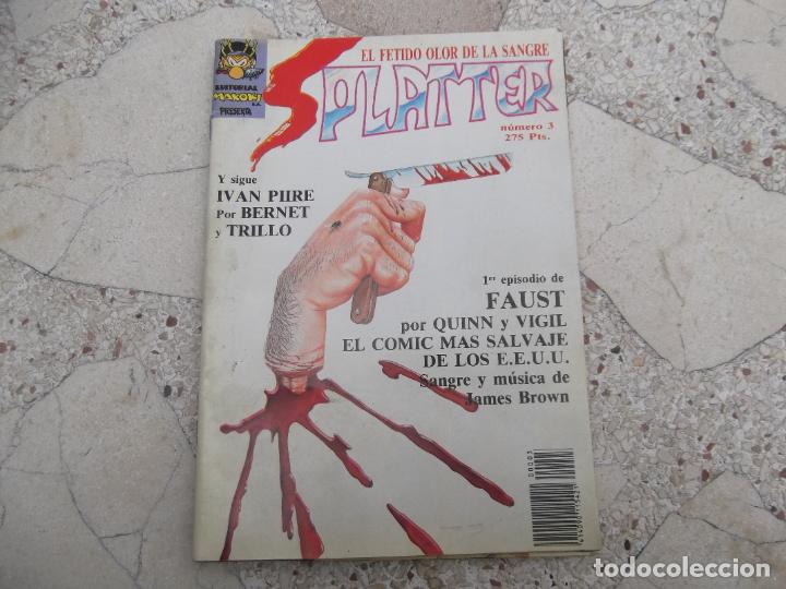 C&oacute;mics: makoki presenta :splatter n&ordm; 3, el fetido olor de la sangre, bernet-trillo - Foto 1