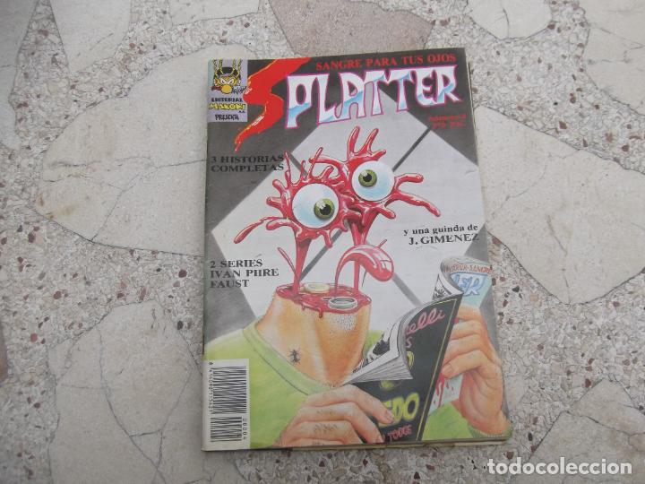 C&oacute;mics: makoki presenta :splatter n&ordm; 4, sangre para tus ojos, ivan piire, faust, j.gimenez - Foto 1
