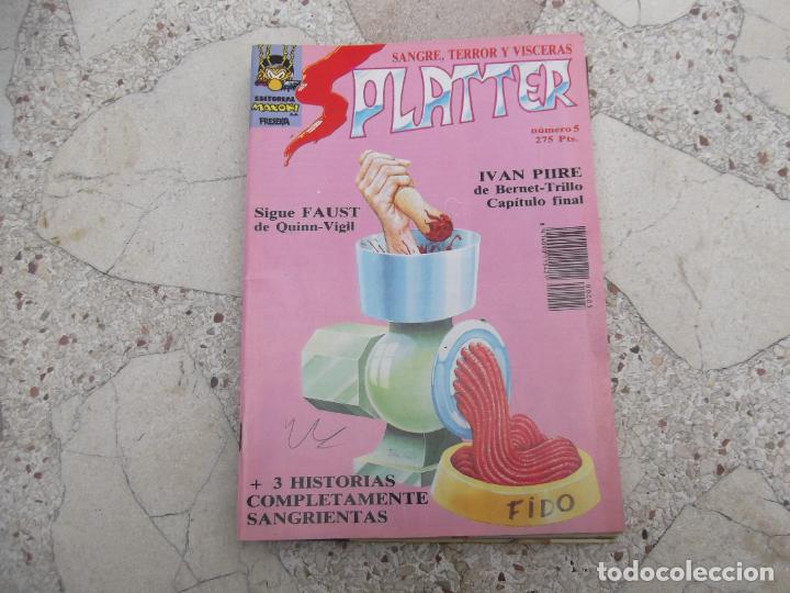 C&oacute;mics: makoki presenta :splatter n&ordm; 5, sangre terror y visceras, ivan piire, faust, bernet .trillo - Foto 1