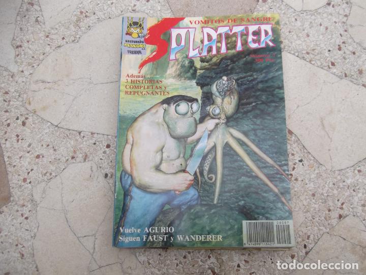 C&oacute;mics: makoki presenta :splatter n&ordm; 7, vomitos de sangre , agurio, faust y wanderer - Foto 1