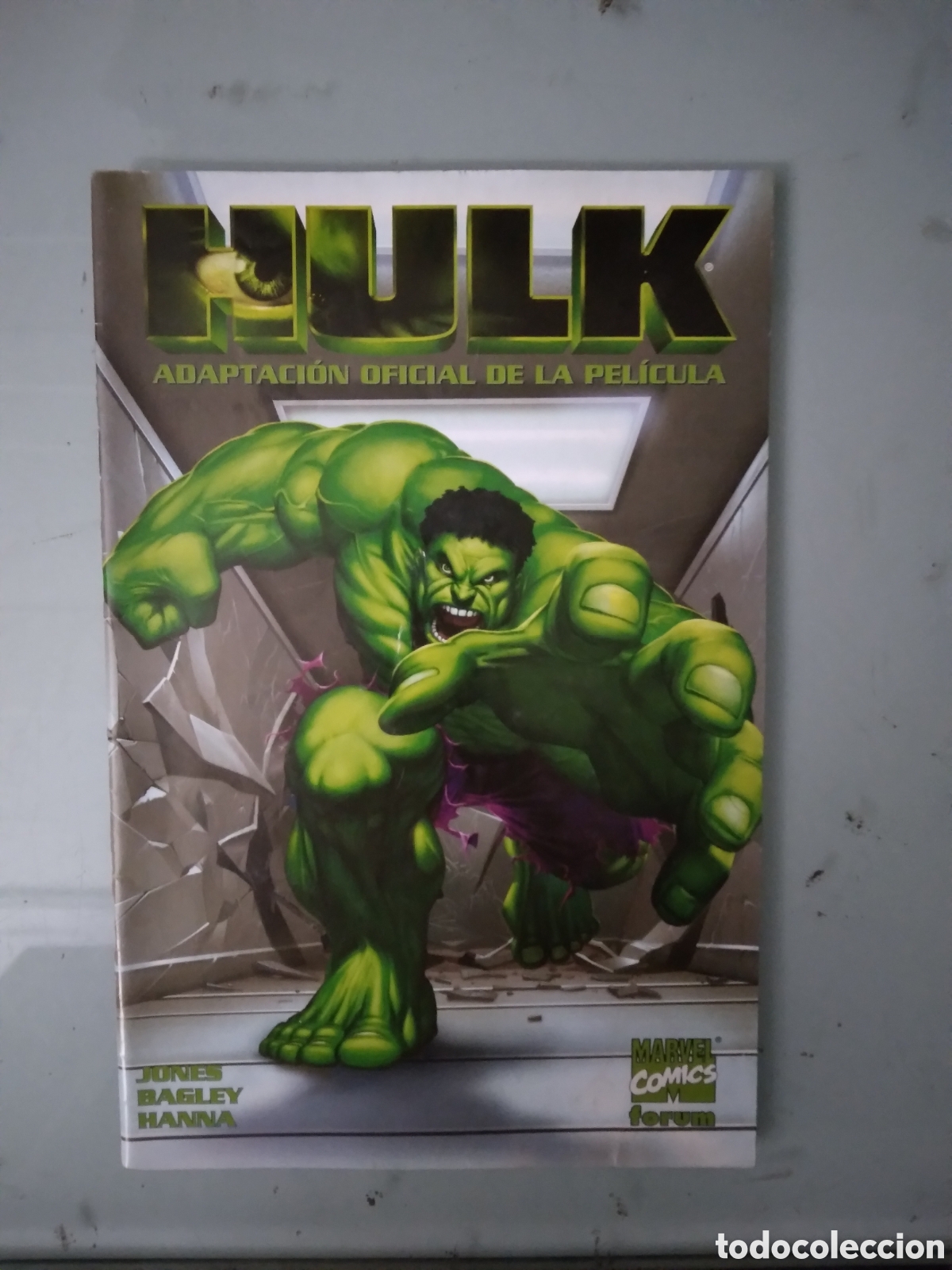C&oacute;mics: Marvel Comics Forum,Hulk, adaptaci&oacute;n oficial de la pel&iacute;cula, Grapa 1G - Foto 1