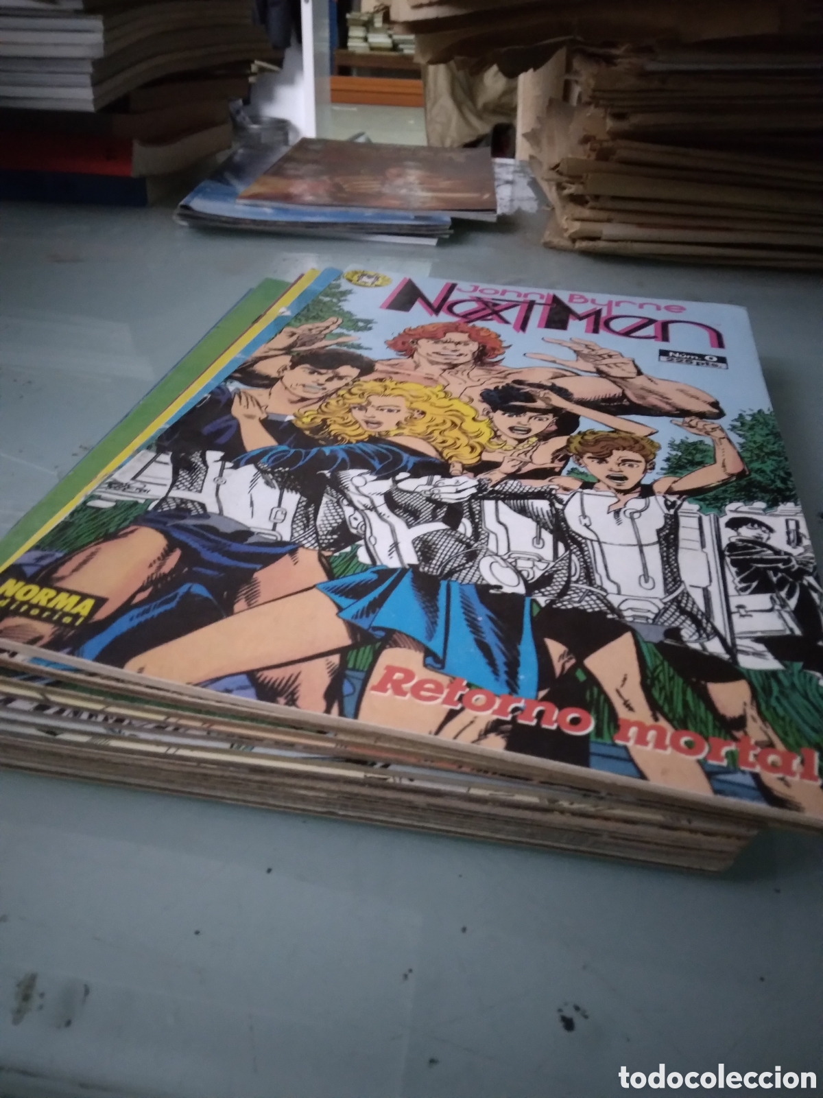 C&oacute;mics: Comics Books, Norma,John Byrne,NEXT MEN, 0 al 18, Grapa 2E - Foto 1