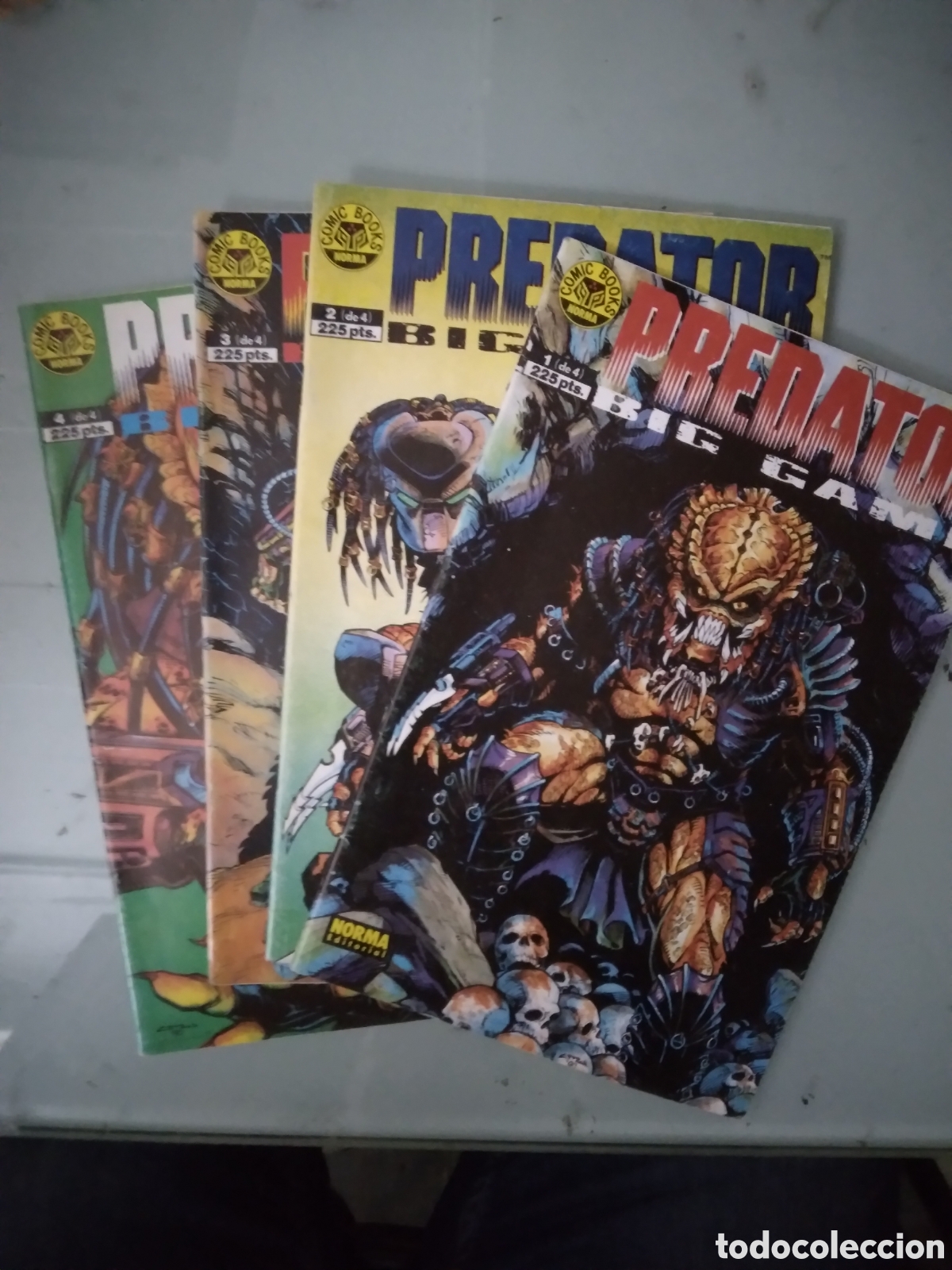 C&oacute;mics: Comic Books, Norma, Predator, Big G&oacute;mez, 1 al 4, Grapa 2E - Foto 1