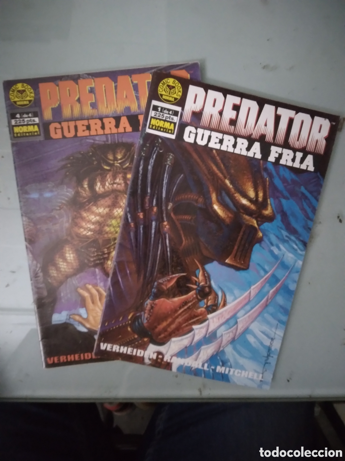 C&oacute;mics: Comic Books, Norma, Predator, Guerra Fr&iacute;a, 1 y 4, Grapa 2E - Foto 1