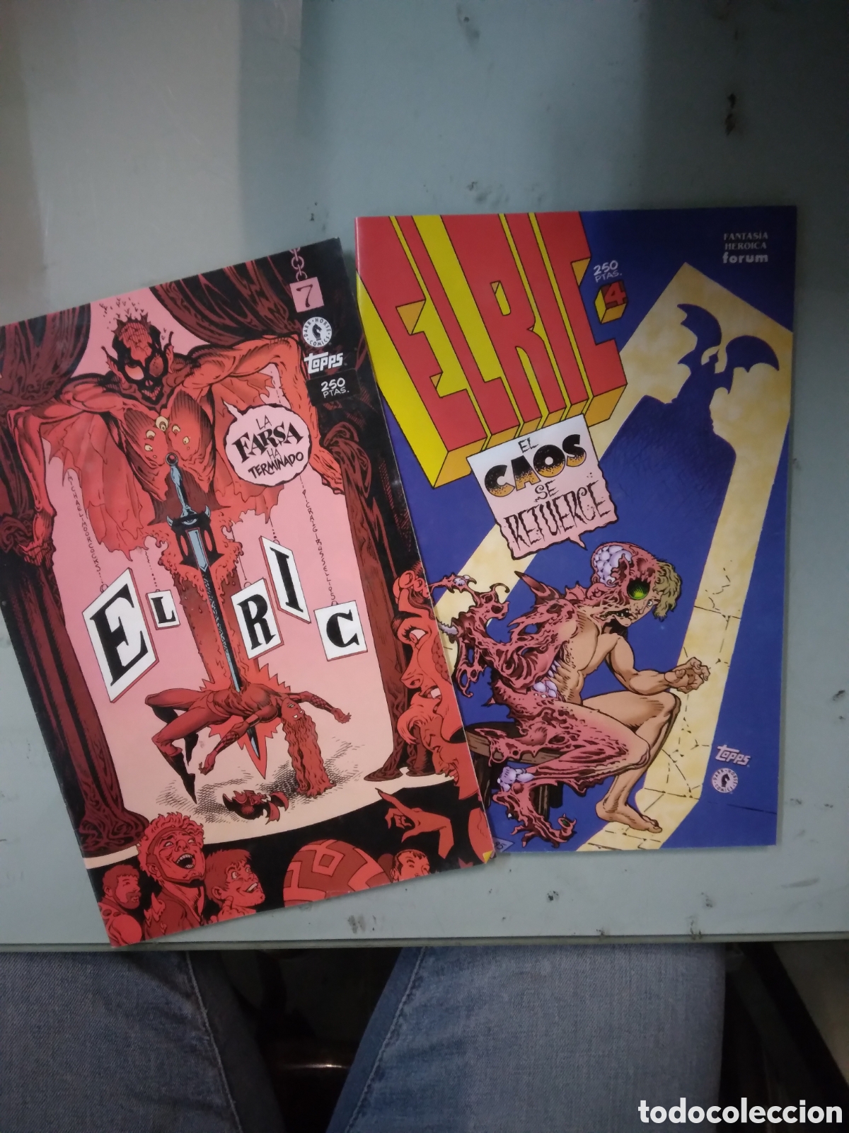 C&oacute;mics: ELRIC STORMBRINGER 7 y 4, Grapa 2F - Foto 1