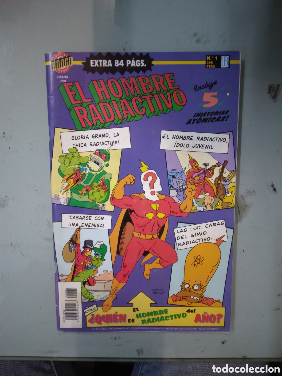 C&oacute;mics: El hombre radiactivo, Bongo, 1, Grapa 2F - Foto 1