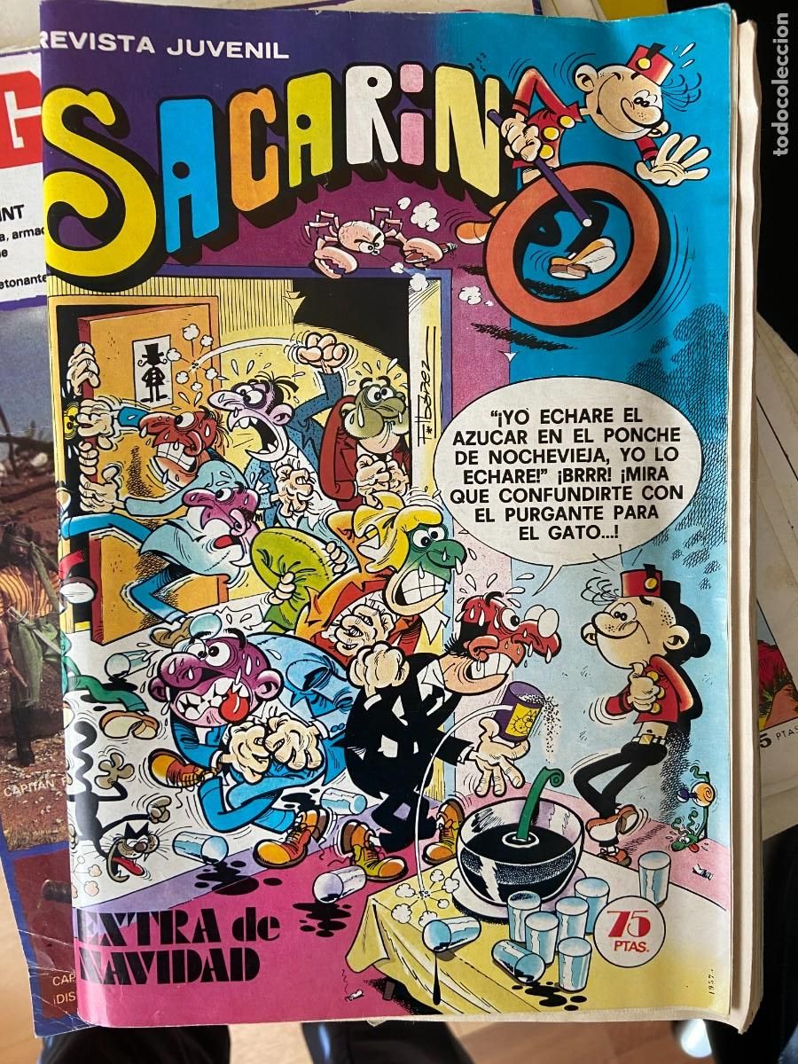 C&oacute;mics: sacarino extra de navidad 75 pts correcto - Foto 1