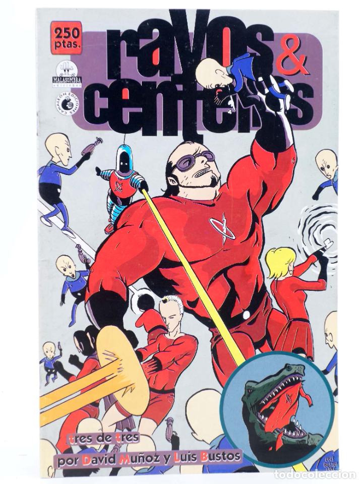 C&oacute;mics: RAYOS Y CENTELLAS 1 A 3. COMPLETA (David Mu&ntilde;oz / Luis Bustos) Camale&oacute;n, 1996. OFRT - Foto 5