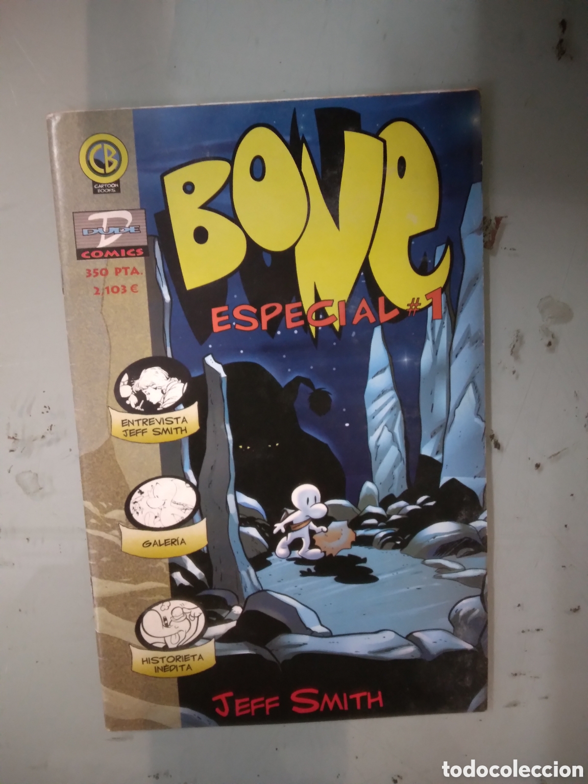 C&oacute;mics: Dude Comics, Bone Especial 1,Jeff Smith, Grapa 2F - Foto 1