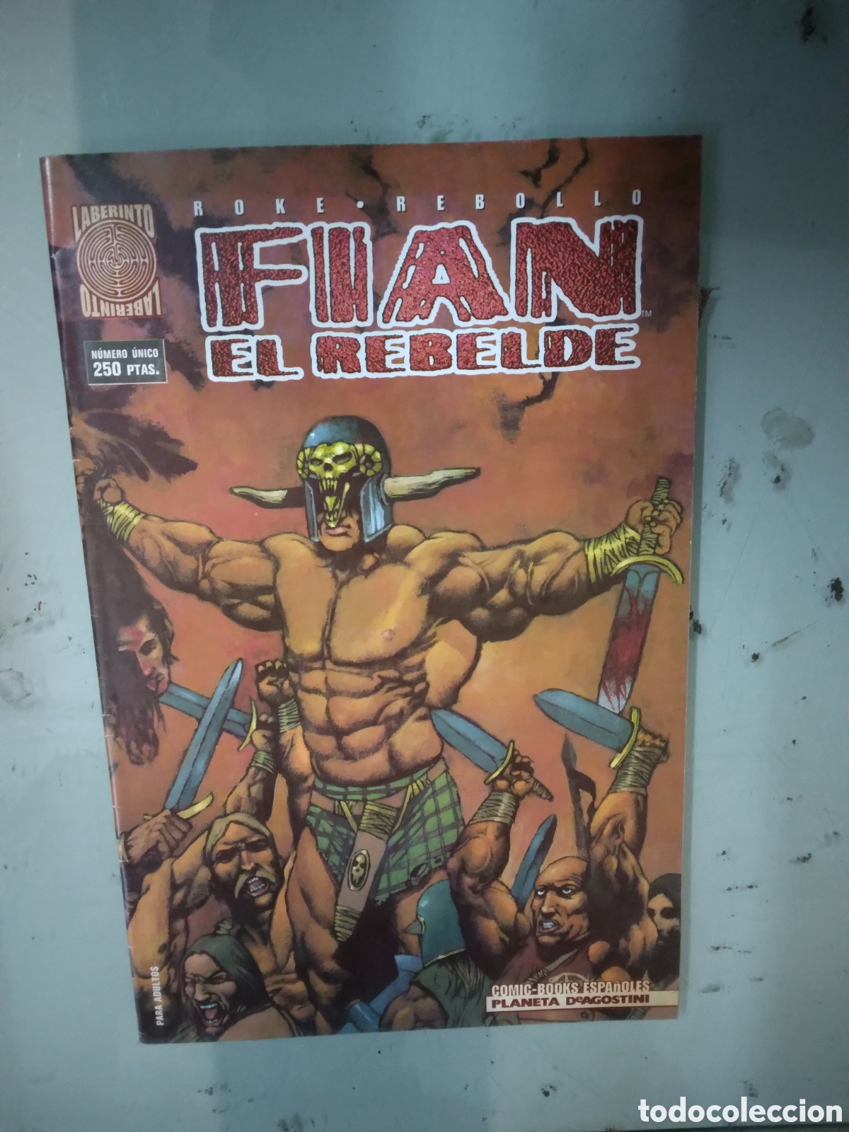 C&oacute;mics: Laberinto, Agostini, FIAN EL REBELDE, Grapa 2F - Foto 1