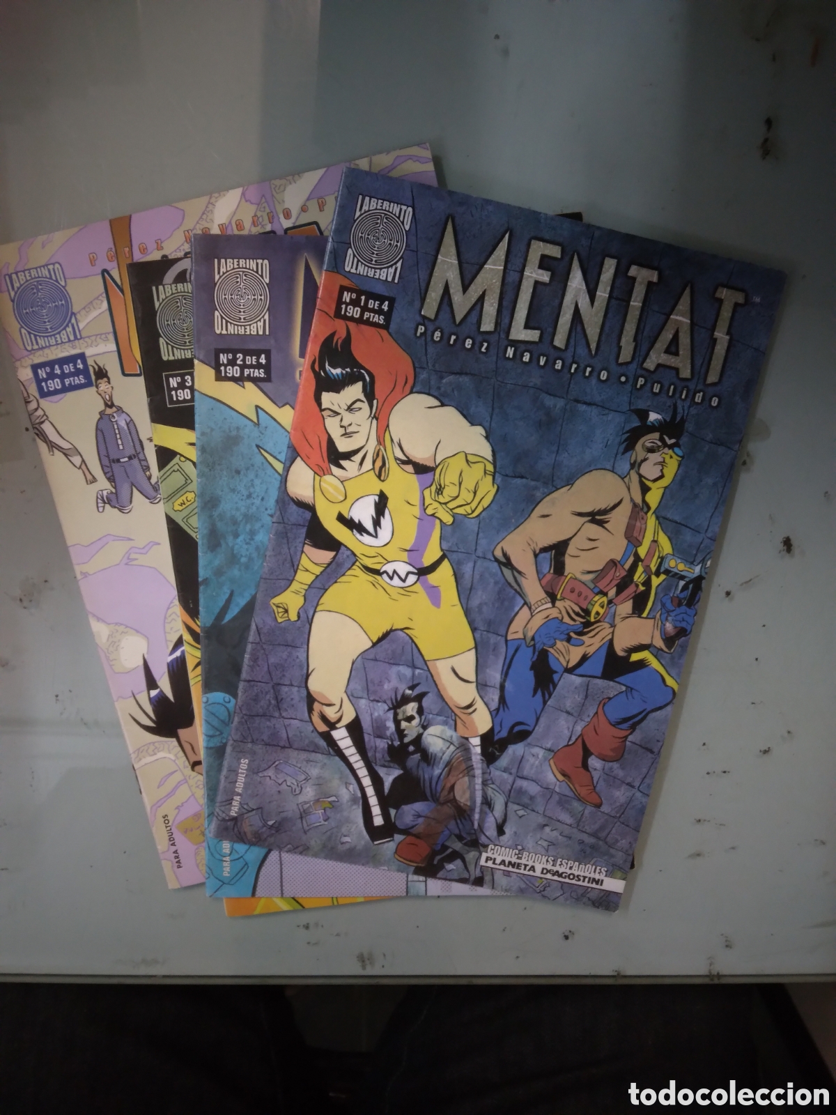 C&oacute;mics: Laberinto, Agostini, Mentat 1 al 4, Grapa 2F - Foto 1