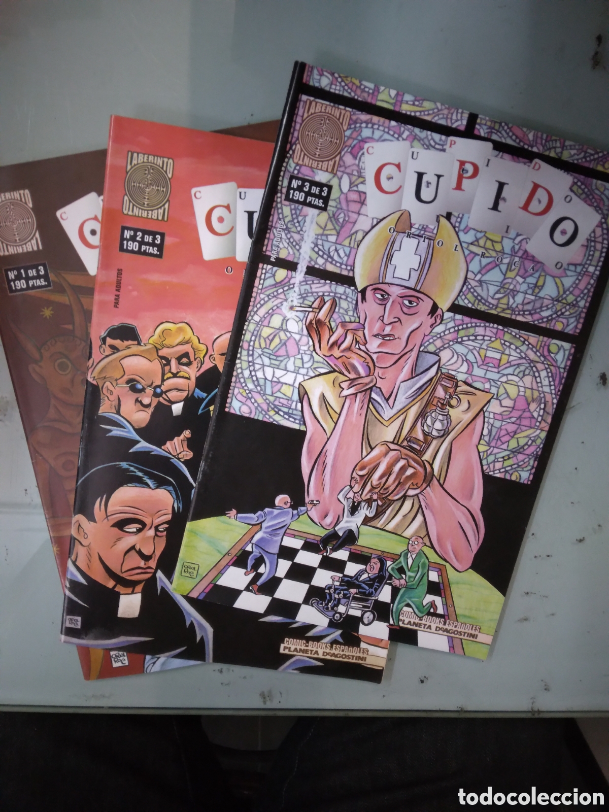 C&oacute;mics: Laberinto, Agostini, Cupido, 1.2.3.Grapa 2F - Foto 1