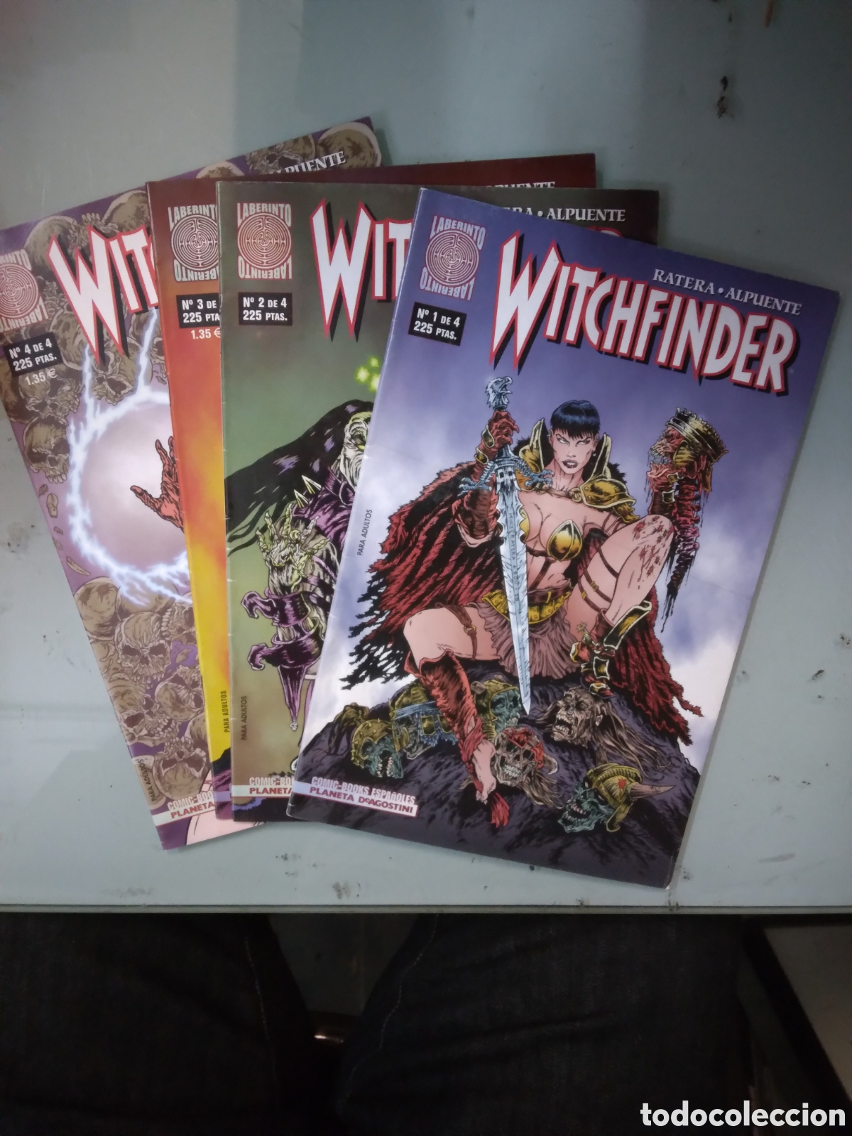 C&oacute;mics: Laberinto, Agostini, Witchfinder 1 al 4,Grapa 2F - Foto 1