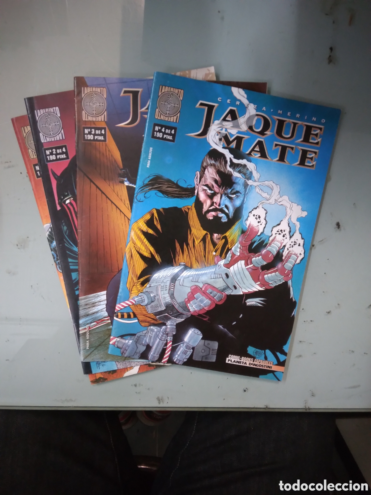 C&oacute;mics: Laberinto, Agostini, Jaque Mate, 1 al 4, Grapa 2F - Foto 1