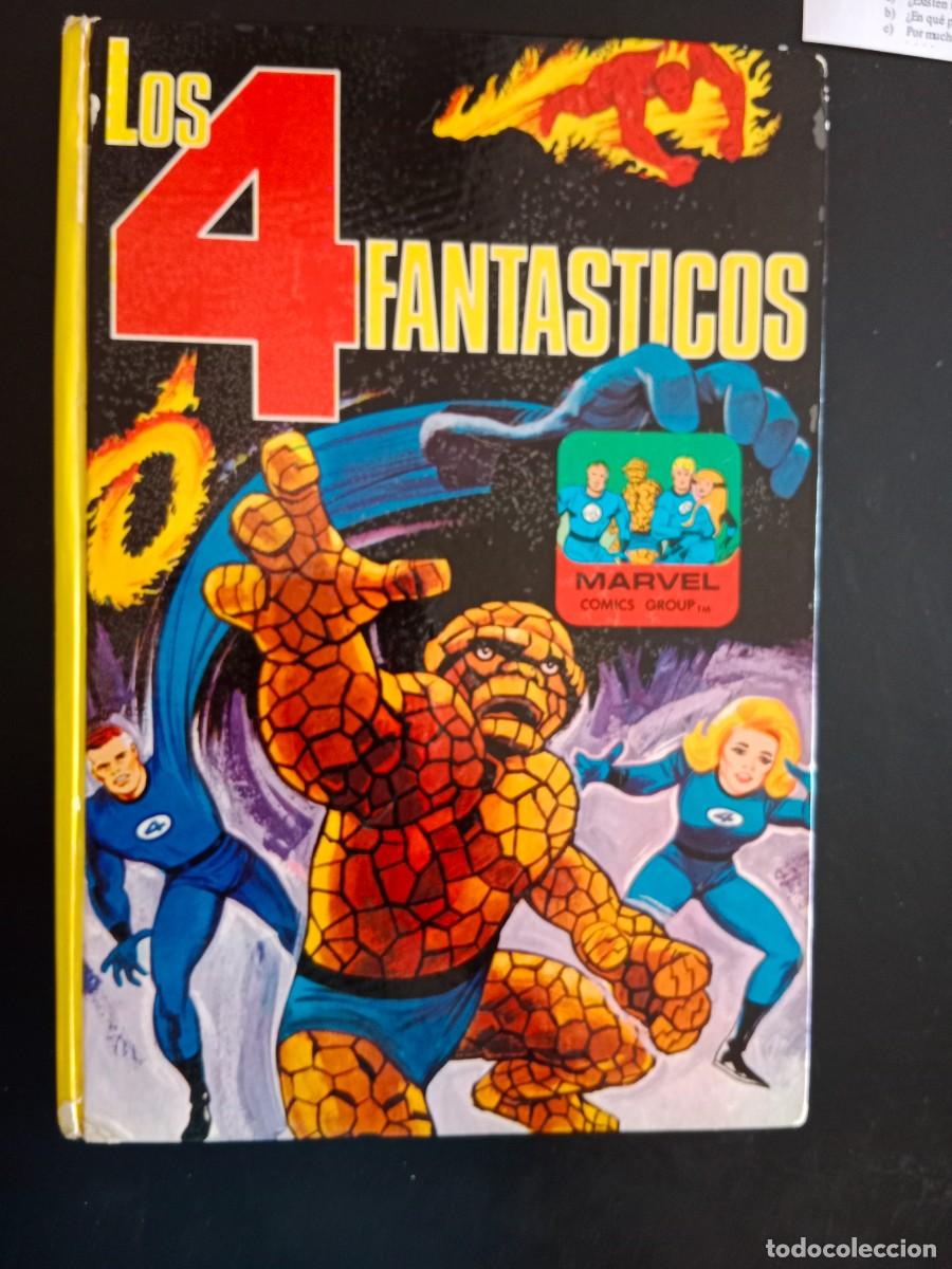 C&oacute;mics: COMIC MARVEL TAPAS DURAS - LOS 4 FANTASTICOS - EDICIONES LAIDA - 1972 - Foto 1
