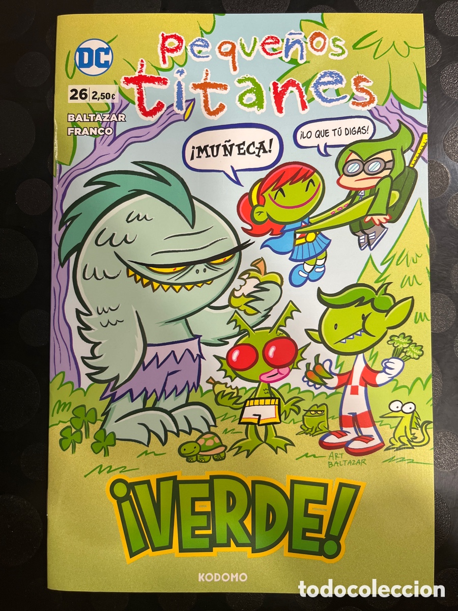 C&oacute;mics: PEQUE&Ntilde;OS TITANES N.26 DC KODOMO ECC ( 2021/&hellip; ) - Foto 1