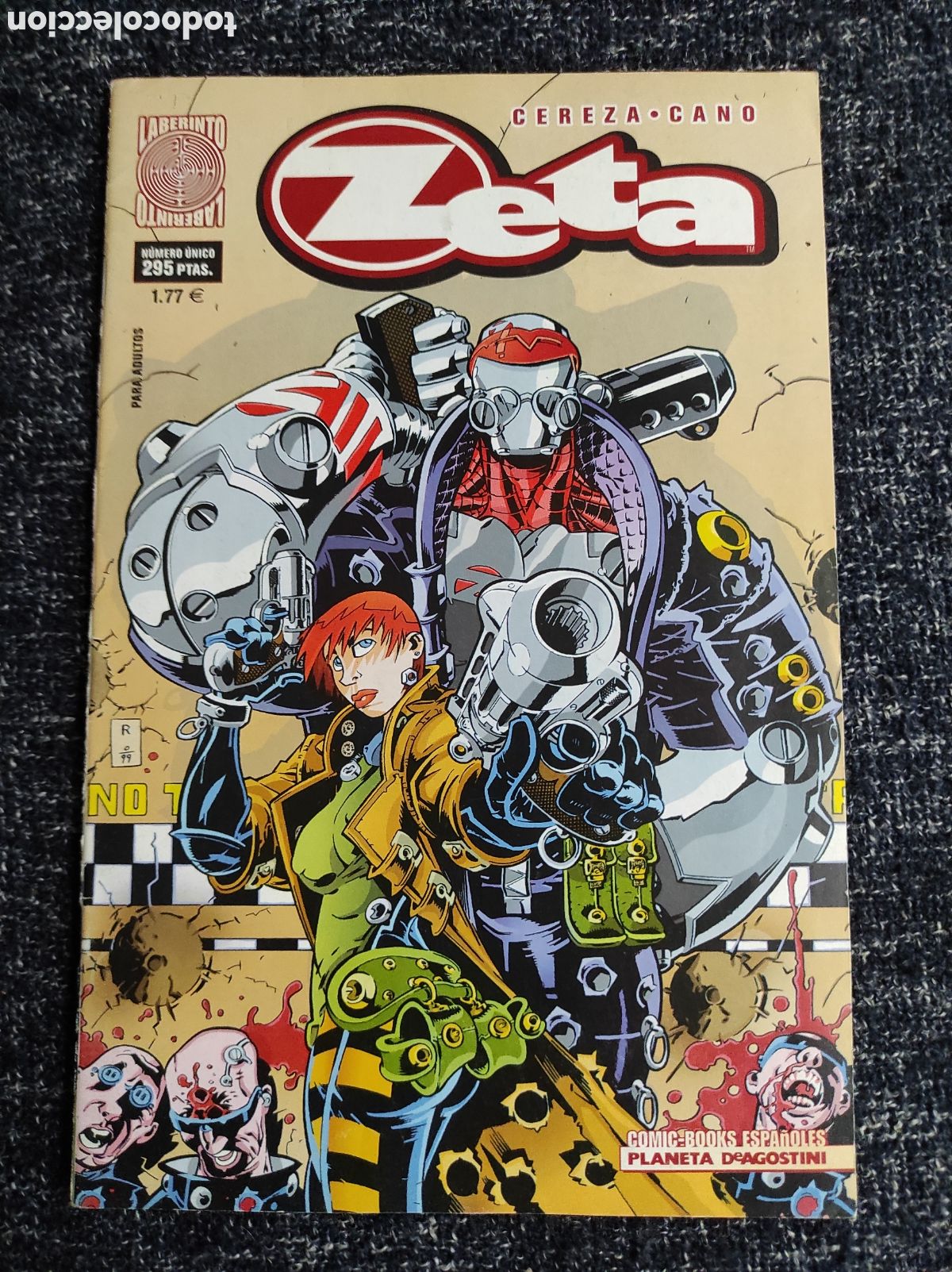 Comics: ZETA , NUMERO UNICO / EDITA PLANETA EN 1999