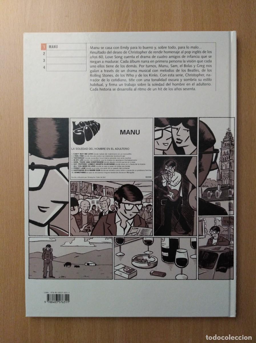 C&oacute;mics: LOVE SONG 1 / MANU. Christopher. Gl&eacute;nat - Foto 2