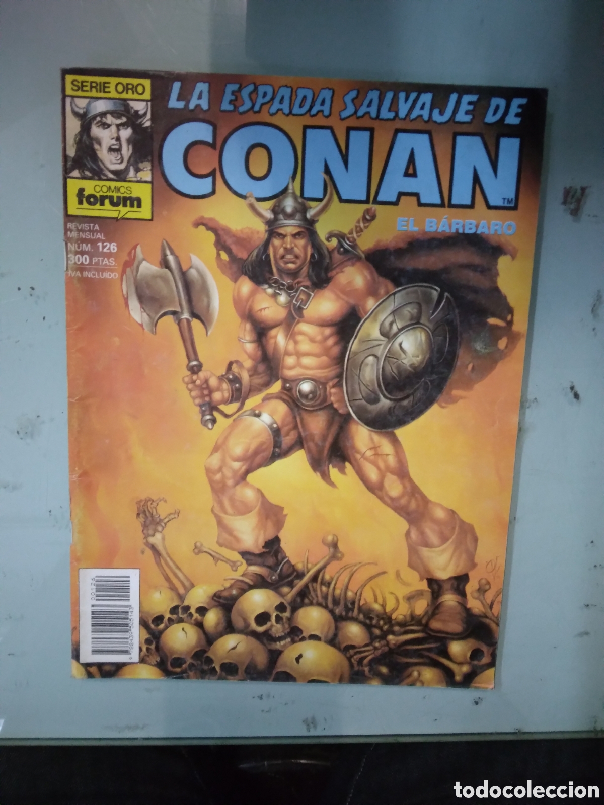 C&oacute;mics: Comics Forum, La espada salvaje de Conan el barbaro, numero 126, Grapa 2E - Foto 1