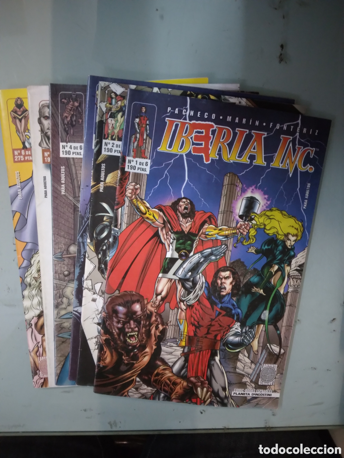 C&oacute;mics: Laberinto, Agostini, Inc, Iberia, 1 al 6, Grapa 2E - Foto 1