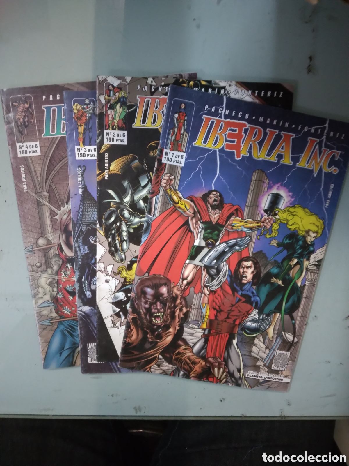 C&oacute;mics: Laberinto, Agostini, Iberia Inc.1.2.3.4, Grapa 2E - Foto 1