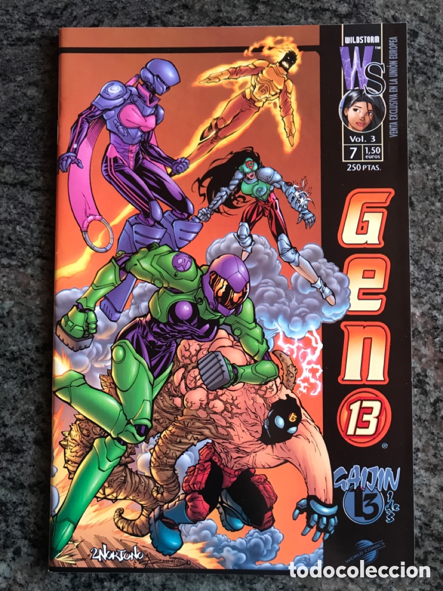 C&oacute;mics: Gen 13 n&uacute;mero 7 volumen 3 Vol III Impecable - Foto 1