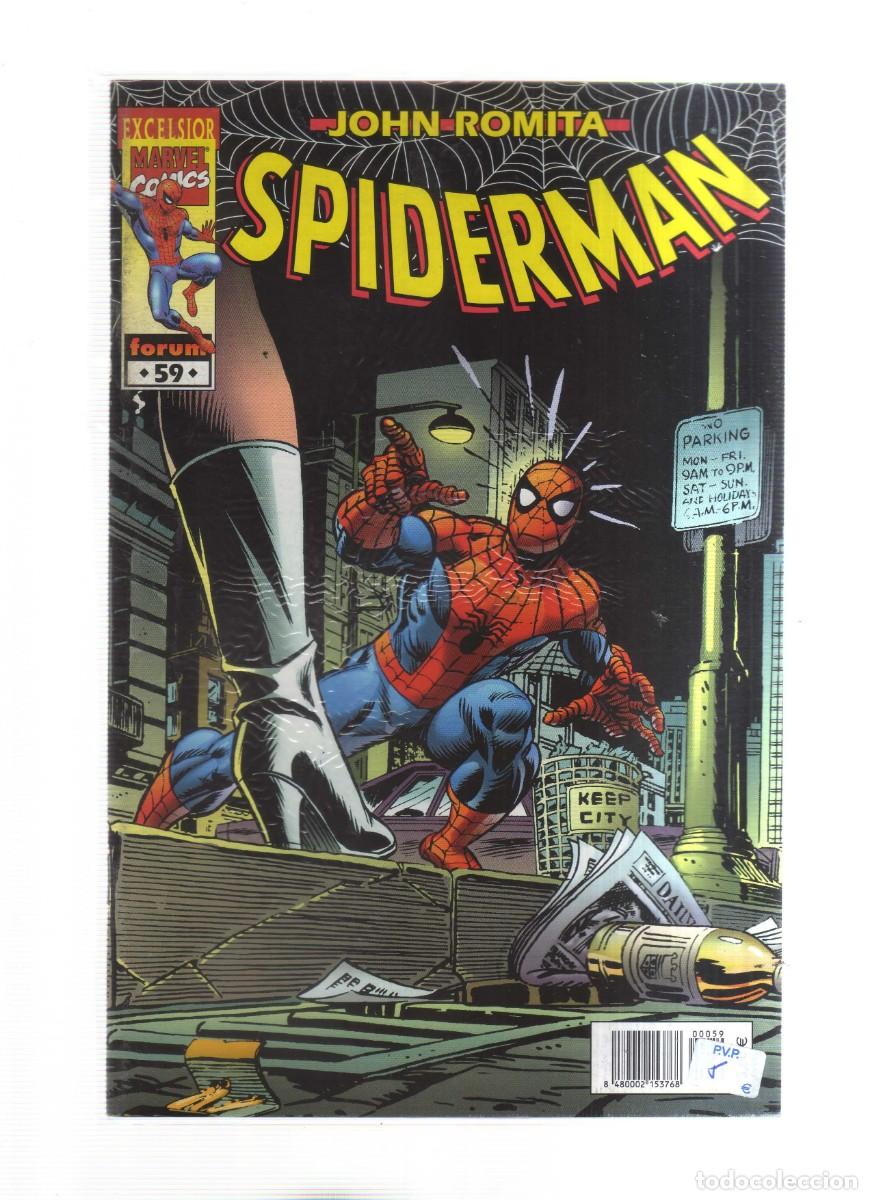 C&oacute;mics: SPIDERMAN JOHN ROMITA MARVEL COMICS N,59 - Foto 1
