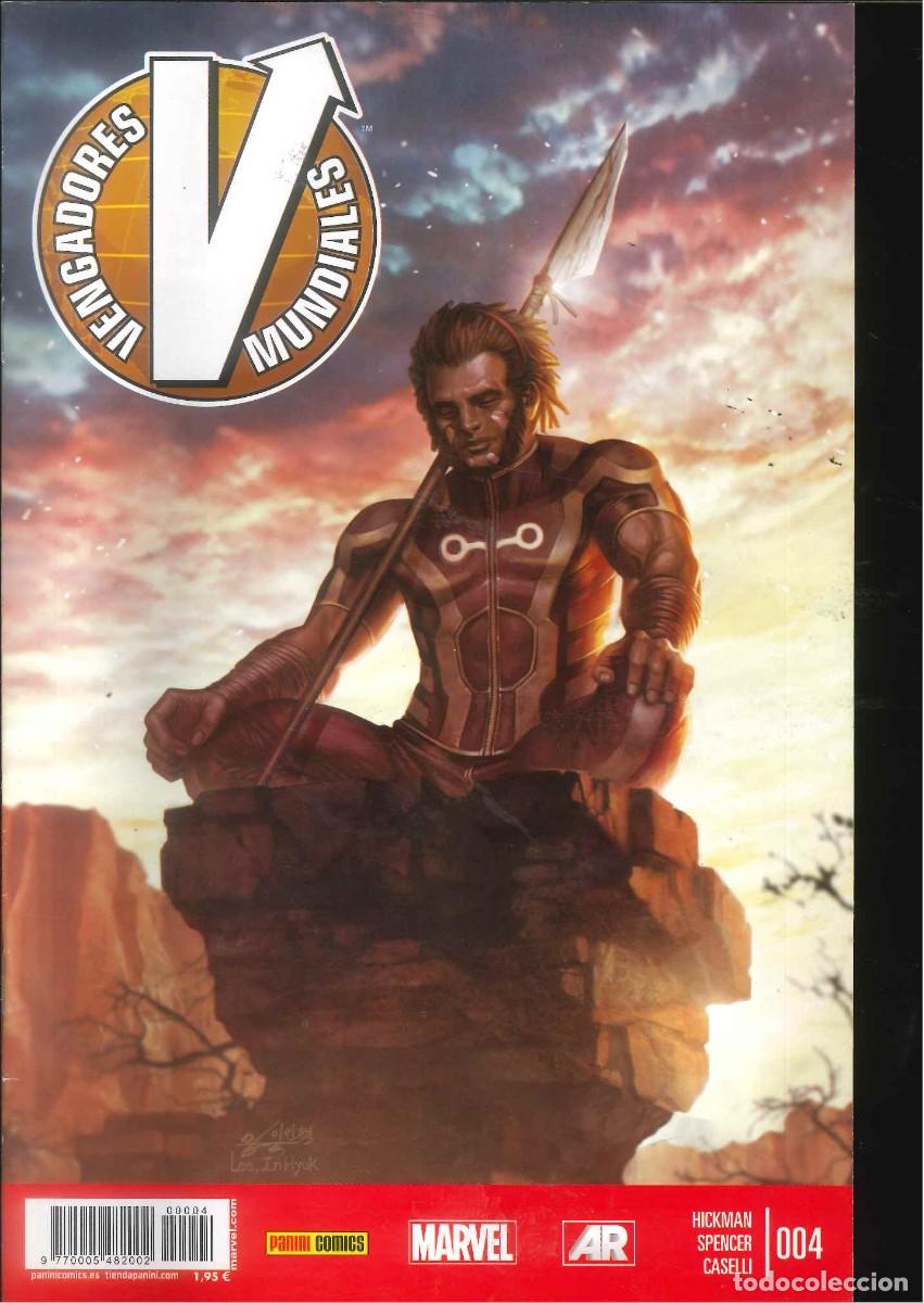 C&oacute;mics: VENGADORES MUNDIALES PANINI 4 - Foto 1