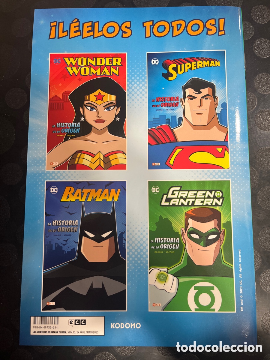 C&oacute;mics: LAS AVENTURAS DE BATMAN Y ROBIN N.15 DC KODOMO ECC ( 2022/&hellip; ) - Foto 2