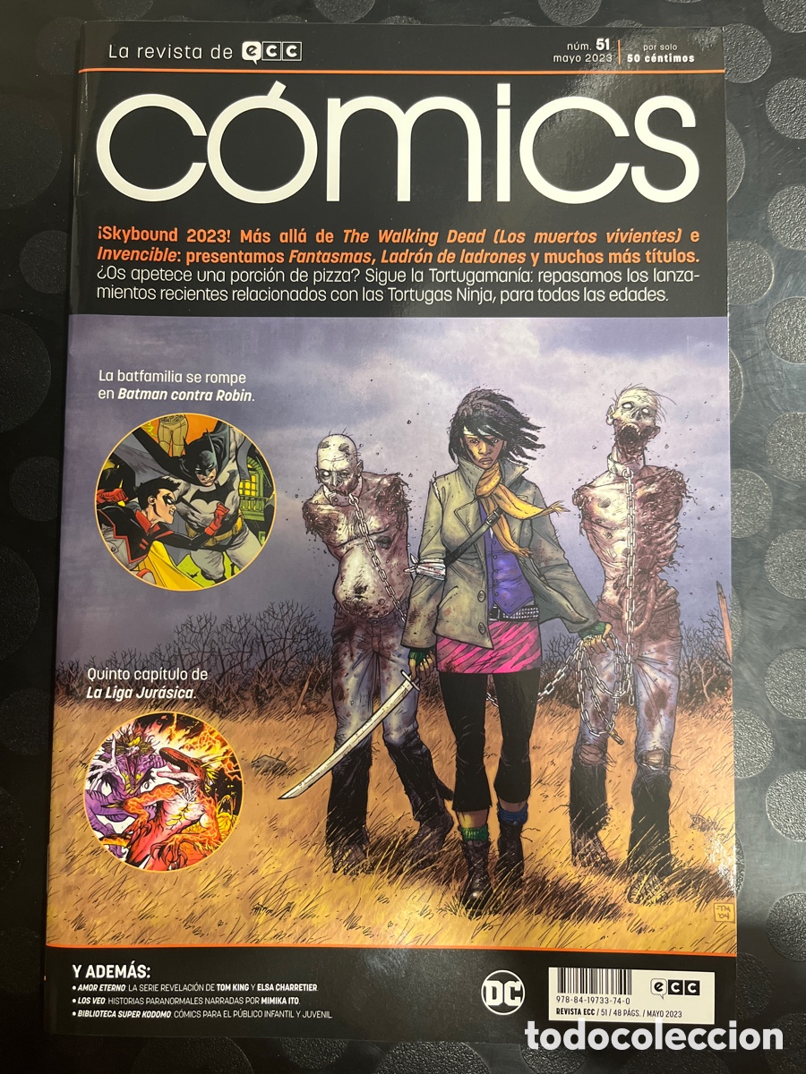 C&oacute;mics: ECC COMICS N.51 LA REVISTA DE ECC DC MAYO 2023