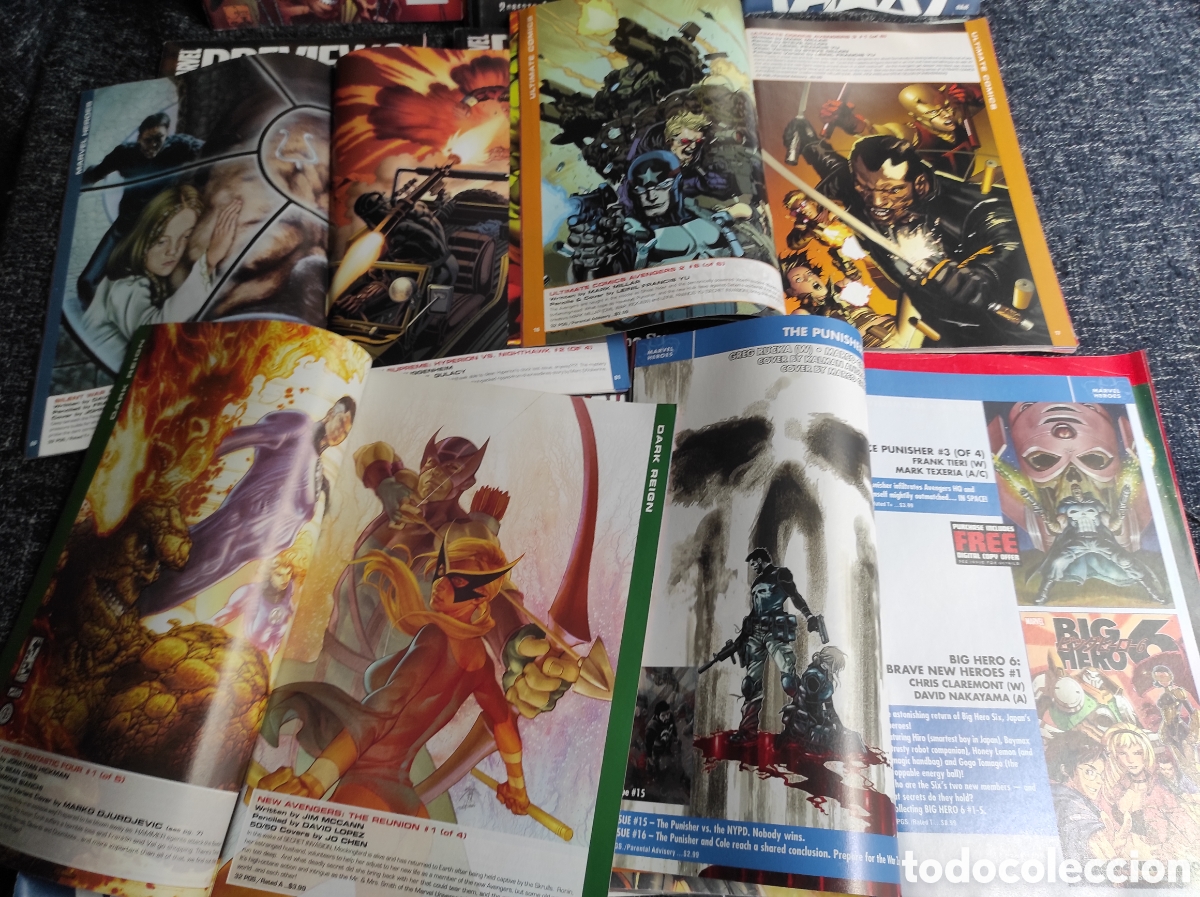 C&oacute;mics: MARVEL PREVIEWS - LOTE DE 23 EJEMPLARES - cat&aacute;logo -revista - Foto 2