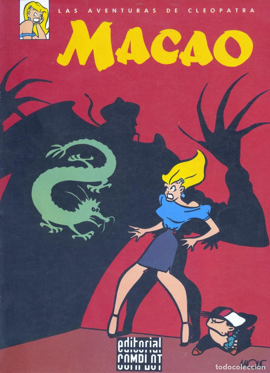 C&oacute;mics: MACAO. AVENTURAS DE CLEOPATRA. EDITORIAL COMPLOT, 1987. MIQUE BLETR&Aacute;N - Foto 1