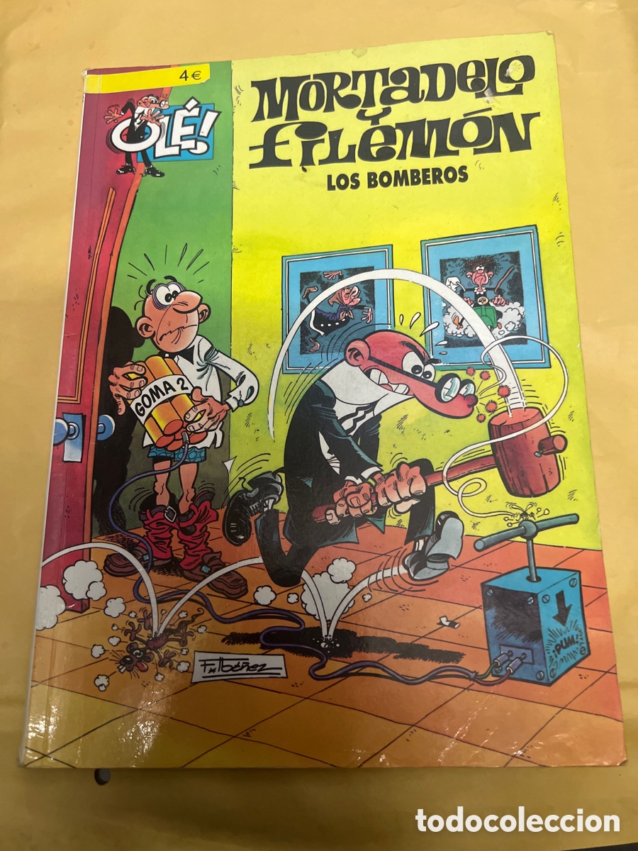 C&oacute;mics: T2/A1/79.COMIC MORTADELO Y FILEMON LOS BOMBEROS - Foto 1