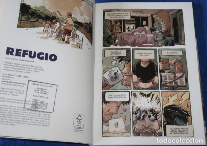 C&oacute;mics: Refugio - Jose Fonollosa - Gr&aacute;fico Editorial (2020) - Foto 4