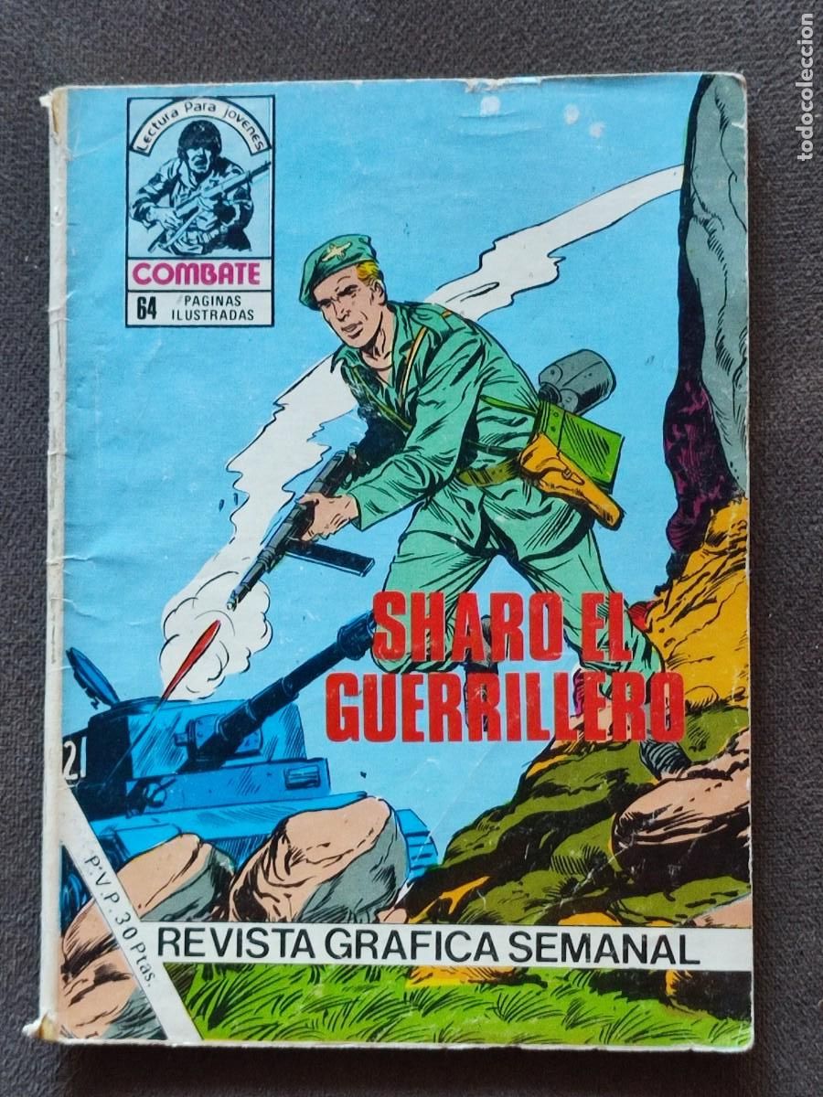 C&oacute;mics: PRODUCCIONES EDITORIALES COMBATE 263 SHARO EL GUERRILLERO - Foto 1