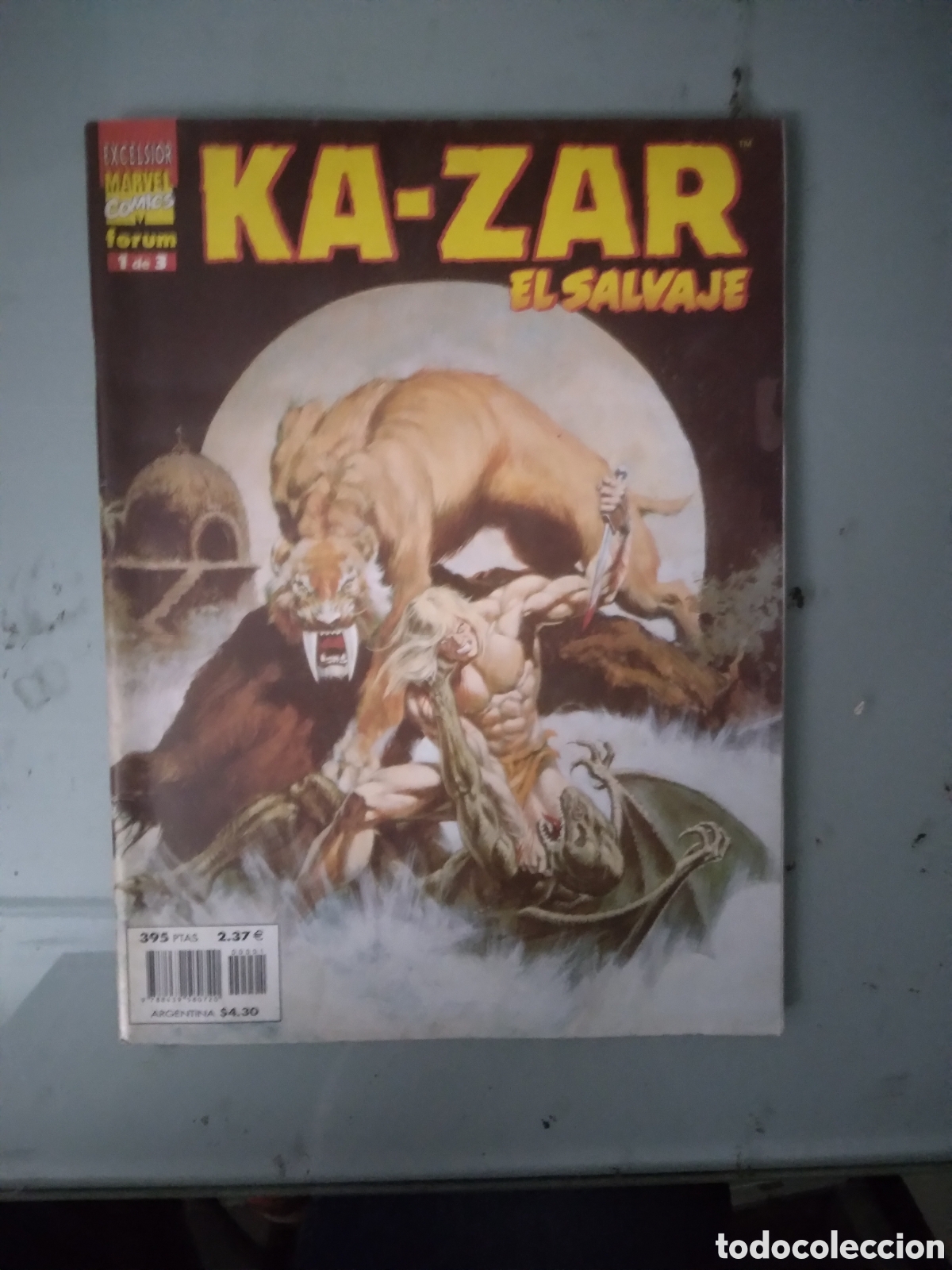 C&oacute;mics: Kazar el salvaje, 1, Excelsior, Marvel Comics, Forum, 1,Grapa 2H - Foto 1