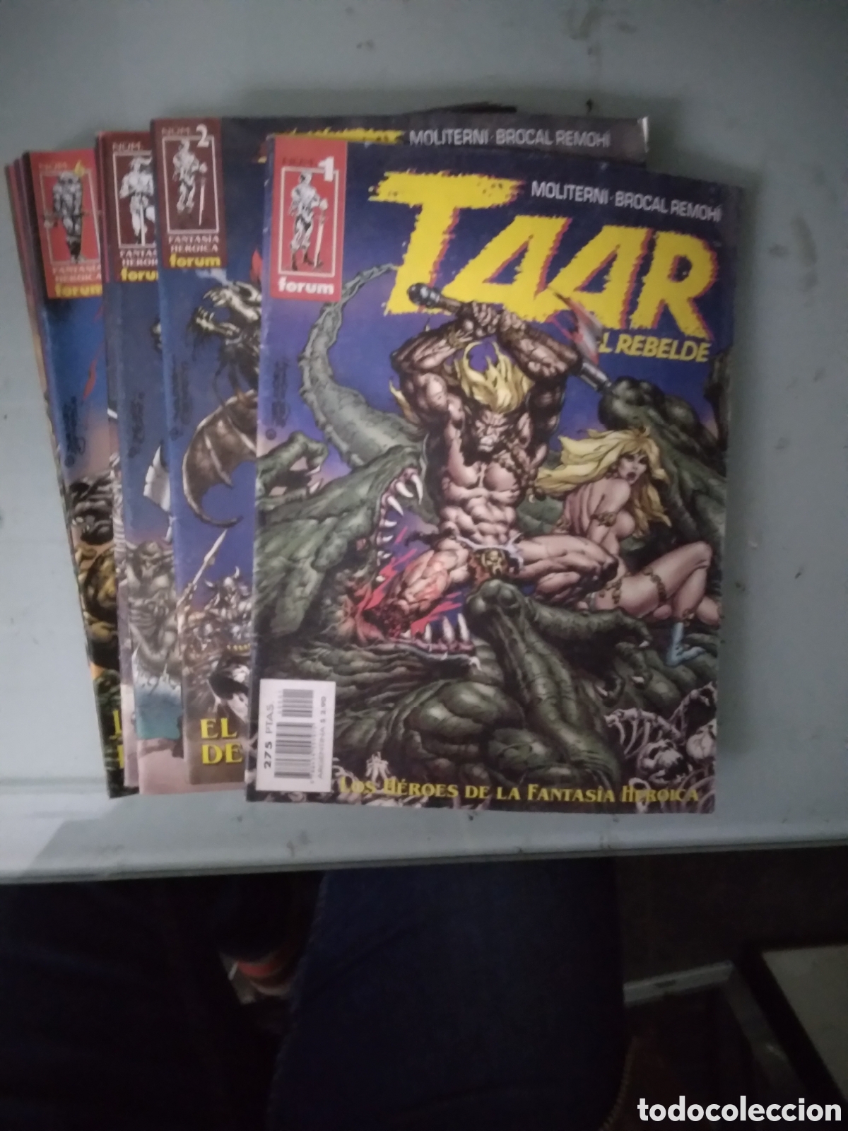 C&oacute;mics: TAAR EL REBELDE, Forum, 1 al 10, y 13, Grapa 2H - Foto 1