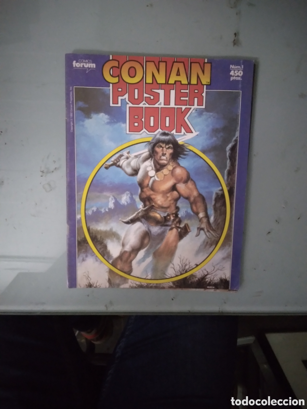 C&oacute;mics: Conan p&oacute;ster book, Comics Forum,numero 1, Grapa 2H - Foto 1