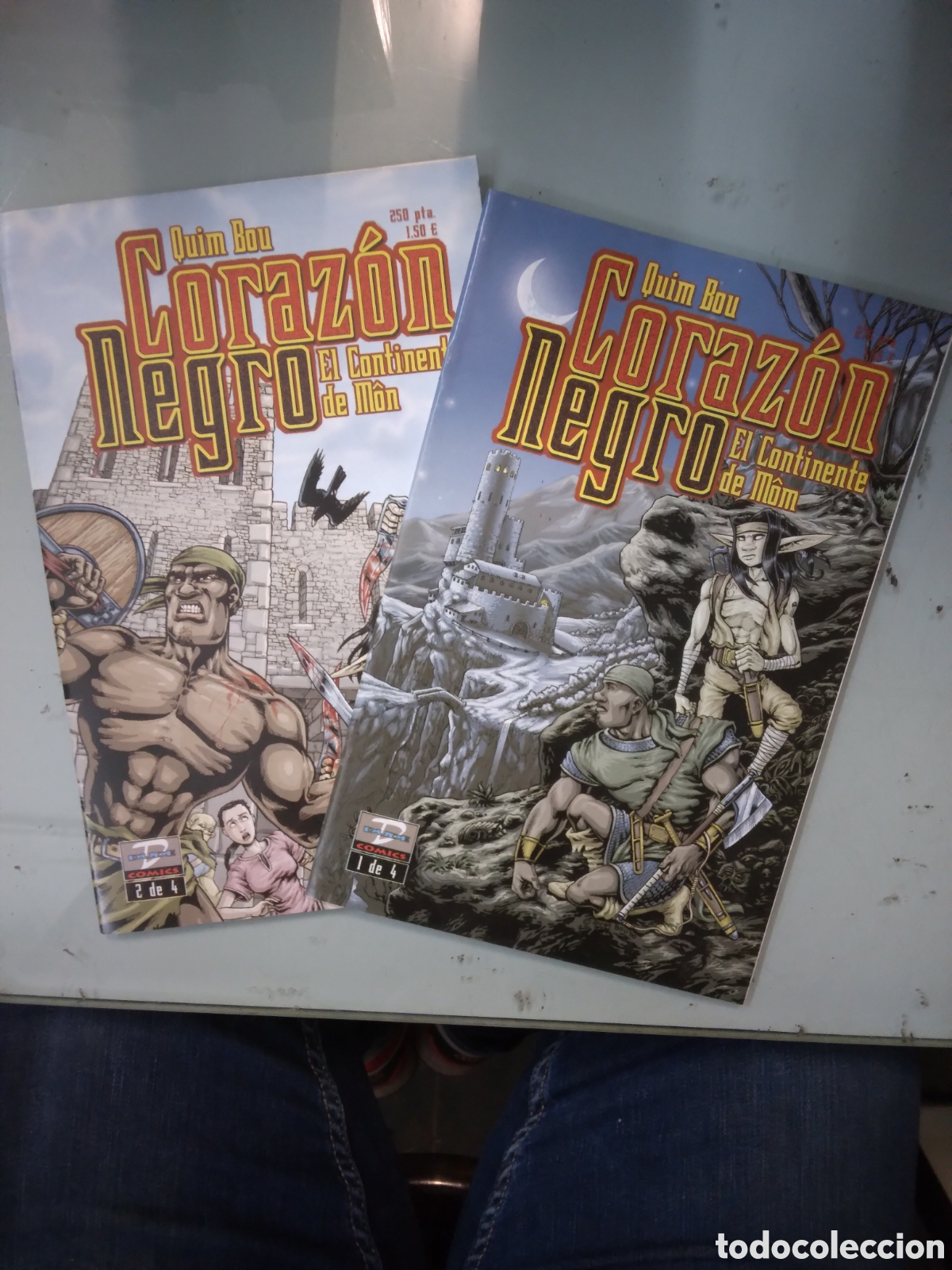 C&oacute;mics: Coraz&oacute;n negro, Dude comics, 1 y 2, Grapa 2I - Foto 1