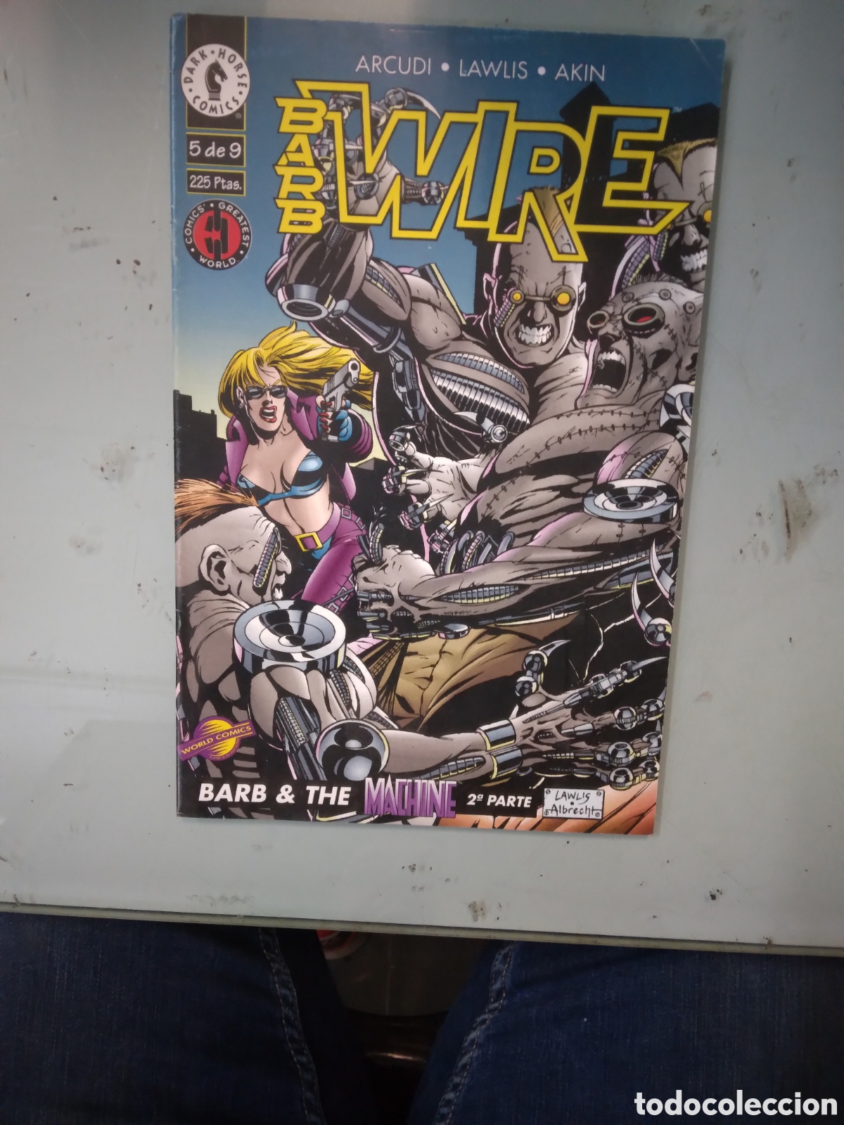 C&oacute;mics: Barb wire, 5, Dark Horse comics, Grapa 2I - Foto 1