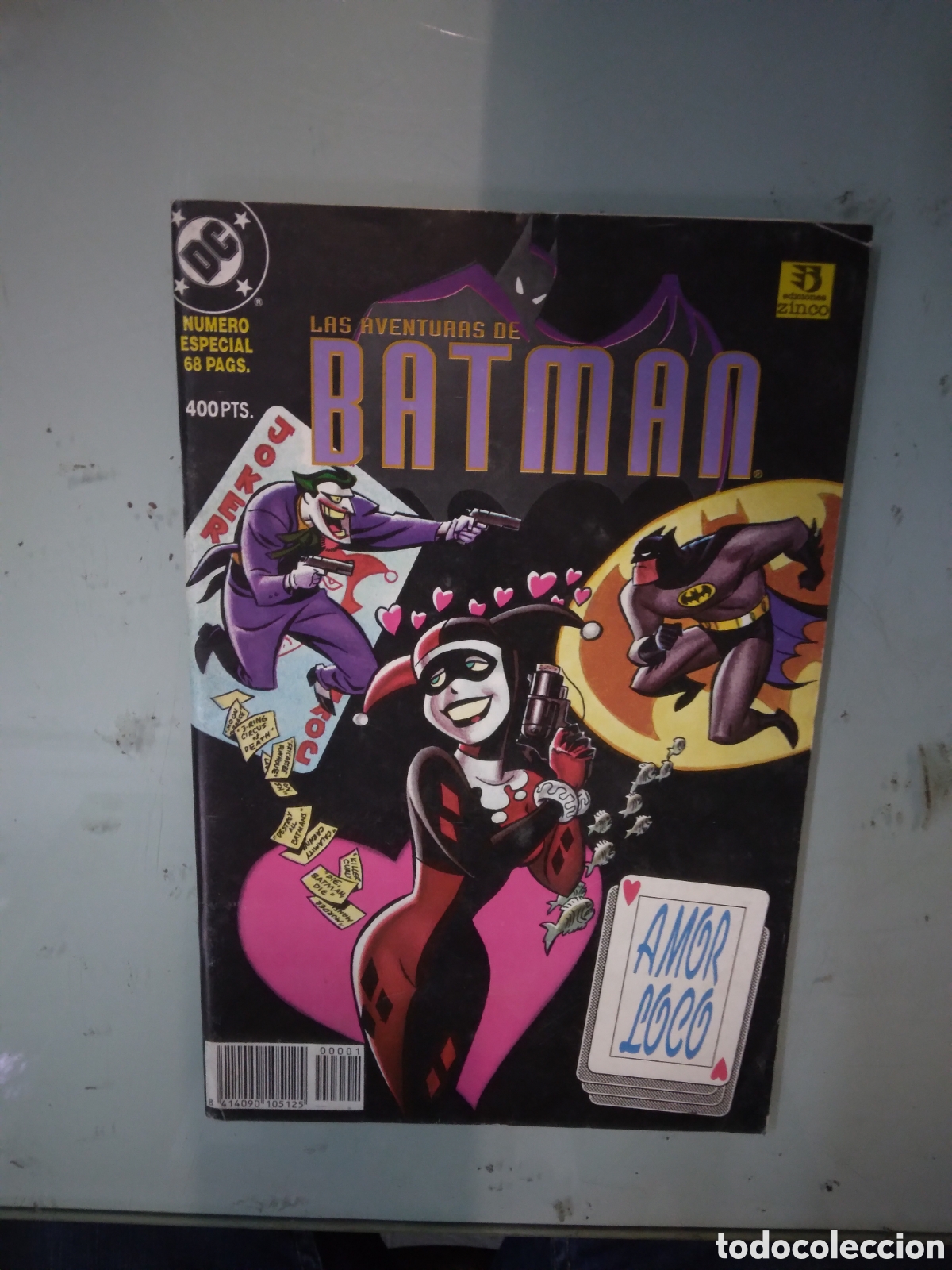 C&oacute;mics: DC,Zinco, Aventuras de Batman, Amor loco, Grapa 2I - Foto 1