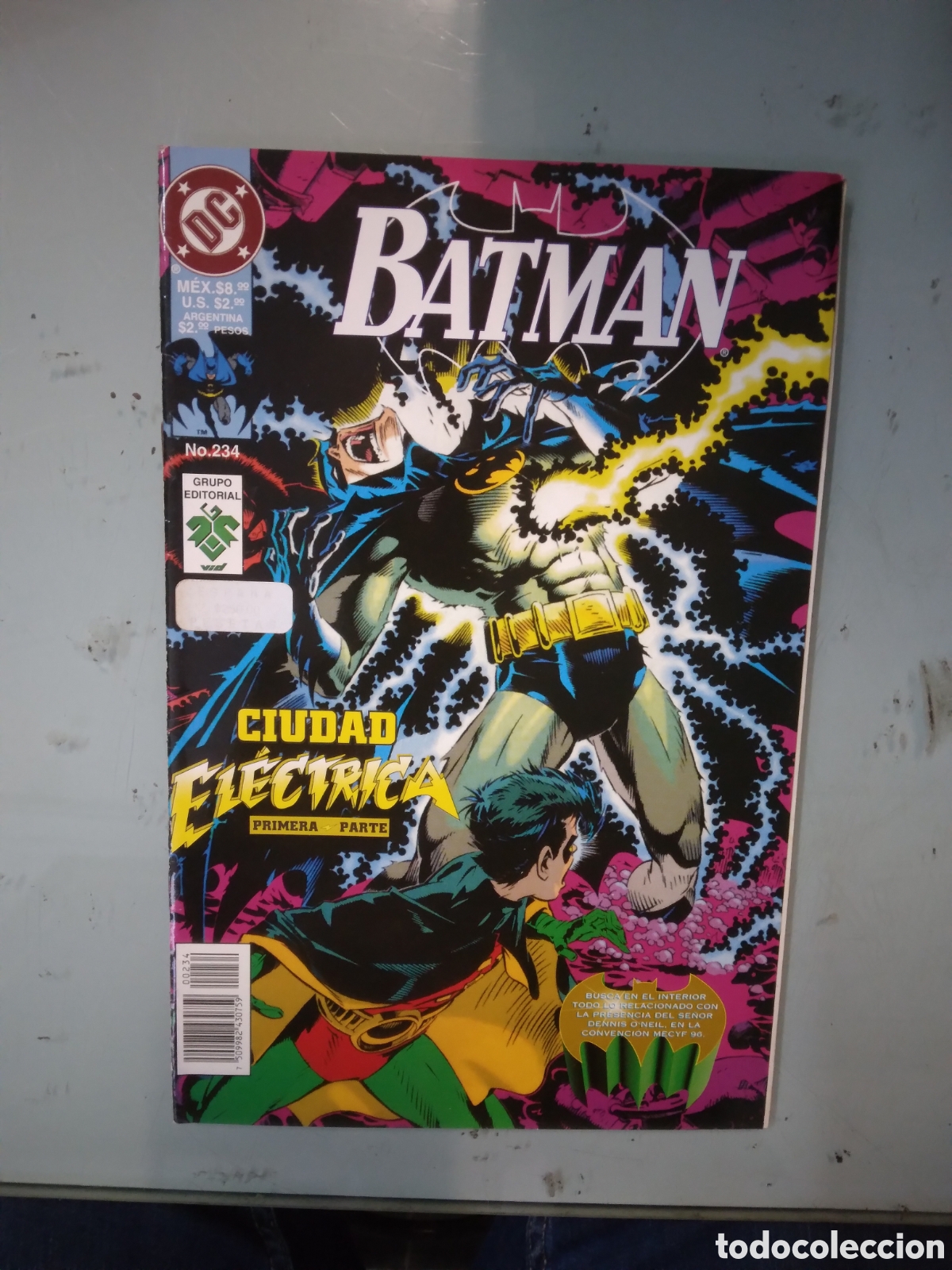 C&oacute;mics: DC, Batman, Ciudad el&eacute;ctrica 1 parte, Grapa 2I - Foto 1