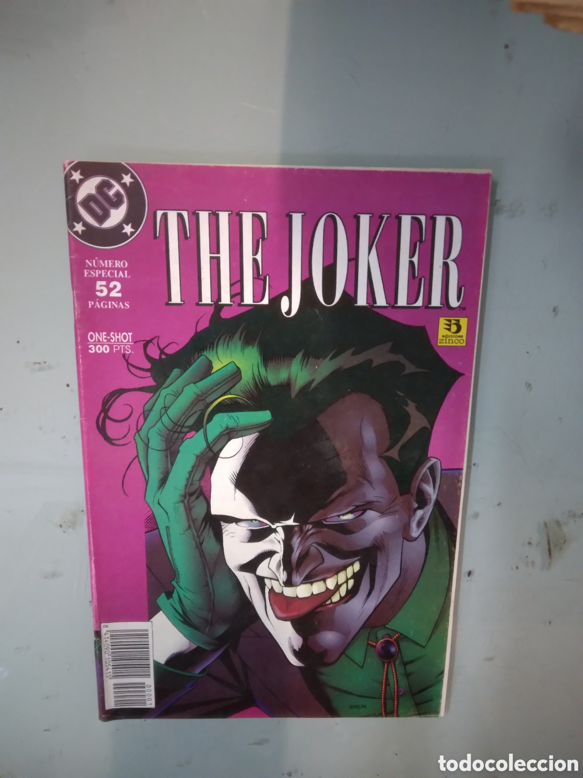 C&oacute;mics: DC, The Joker, zinco, Grapa 2I - Foto 1