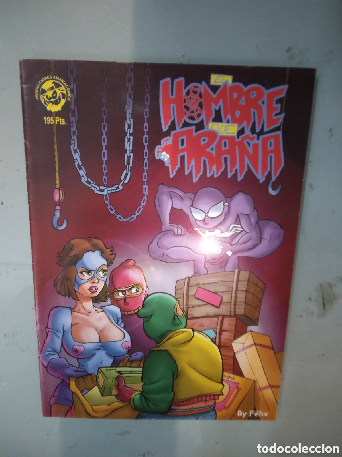 C&oacute;mics: Los impresentables de Amaniaco 1, El hombre ara&ntilde;a,Grapa 2I - Foto 1
