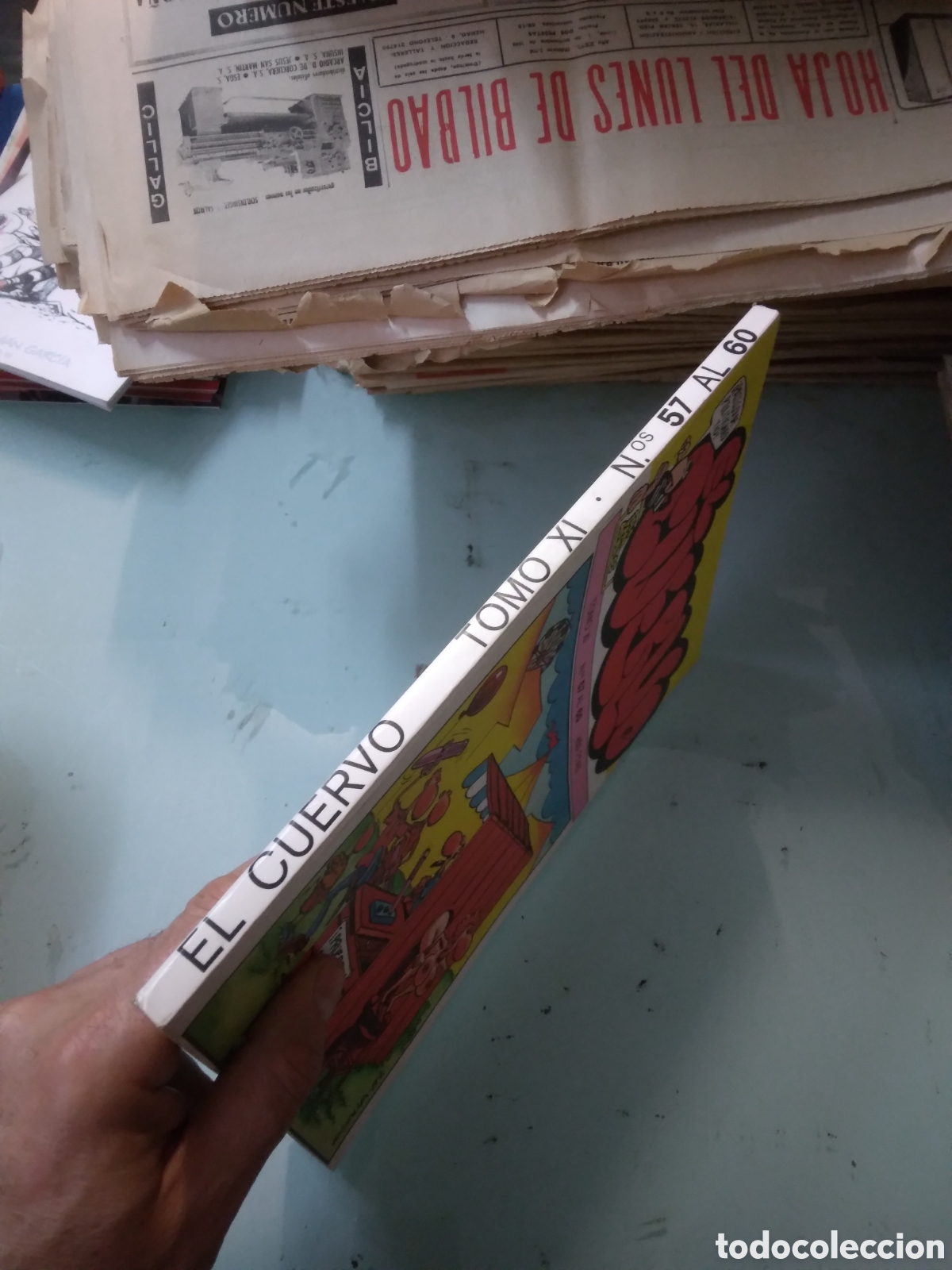 C&oacute;mics: El cuervo, tomo XI, numeros 56 al 60 - Foto 2