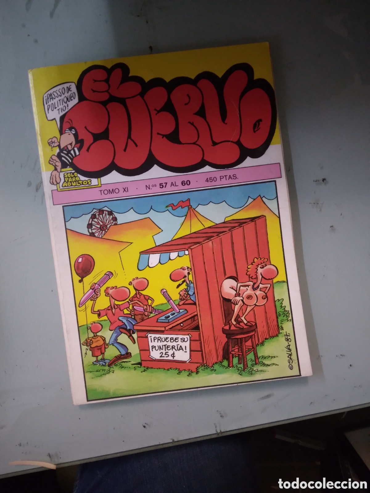 C&oacute;mics: El cuervo, tomo XI, numeros 56 al 60 - Foto 1