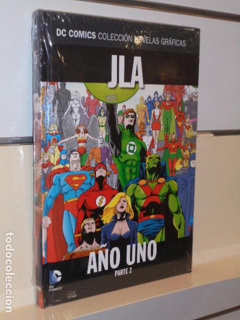C&oacute;mics: COLECCION NOVELAS GRAFICAS N&ordm; 11 JLA A&Ntilde;O UNO PARTE 2 - ECC - Foto 1
