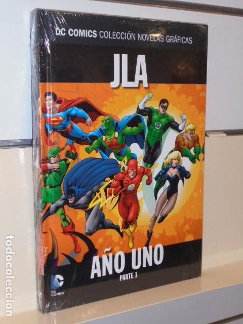 C&oacute;mics: COLECCION NOVELAS GRAFICAS N&ordm; 10 JLA A&Ntilde;O UNO PARTE 1 - ECC - Foto 1