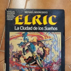 Cómics: CÓMIC ELRIC LA CIUDAD DE LOS SUEÑOS - MOORDCOCK'S (1A ED. 1984 FORUM) NOVELAS GRAFICAS MARVEL 3