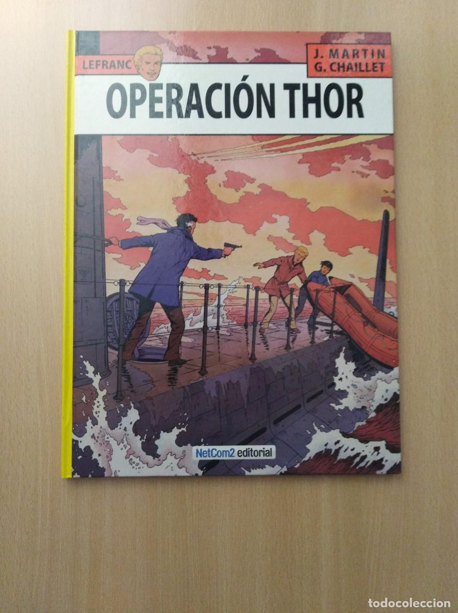 C&oacute;mics: LEFRANC - OPERACI&Oacute;N THOR. Jacques Martin / Jacques Chaillet - Foto 1